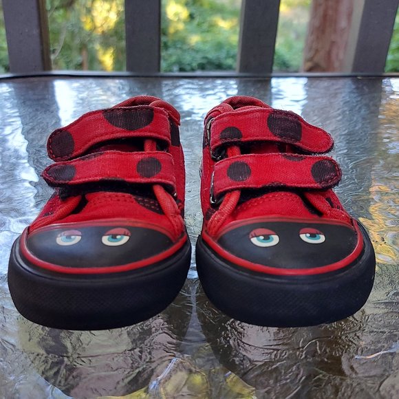Vans Toddler's Lady Bug Sneakers - Picture 2 of 8